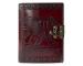 embossed leather notebook